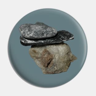 FLAT CAP Rocks Pin