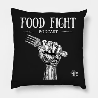 Food Fight Podcast Pillow