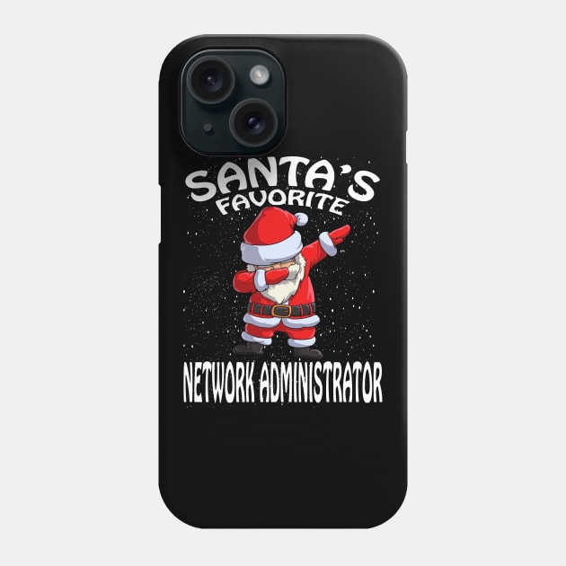 Santas Favorite Network Administrator Christmas Phone Case by intelus