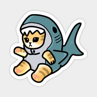 Shark Cat Magnet