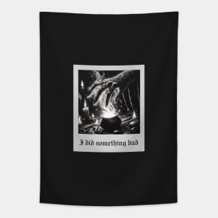 I did something bad aesthetic Tapestry