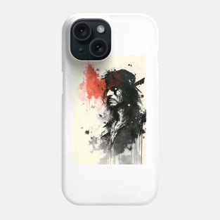 Undead Pirate Staring Into the Unknown Phone Case