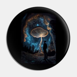 Celestial Mycelium Pin