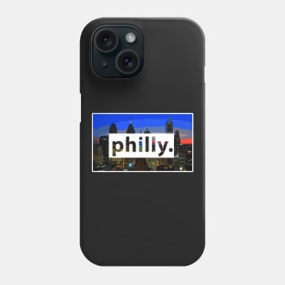 Big City, Big Dreams. Philly Phone Case