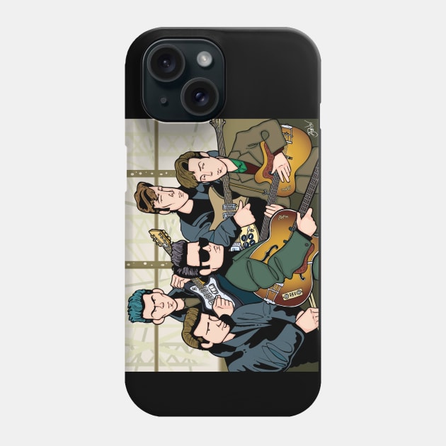 The Beatles in Hamborg Phone Case by Parisi Studios