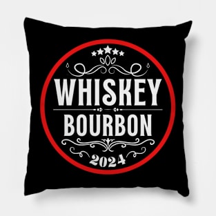 Whiskey Bourbon 2024 Pillow