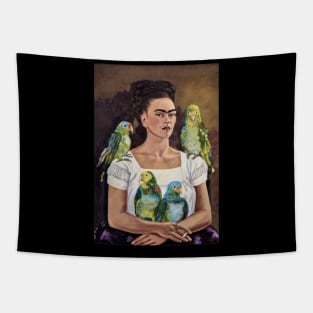 Frida Kahlo Dynamic Depictions Tapestry