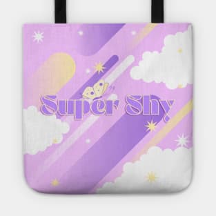 New Jeans Super Shy Purple Ver. Tote