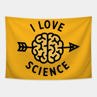 I LOVE SCIENCE Tapestry