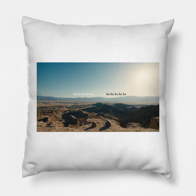 Everything Everywhere All at Once - Rock Scene (2/3) Pillow by HeavenlyTrashy