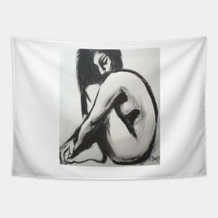 Posture 7 - Female Nude Tapestry