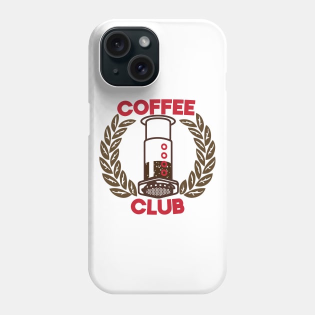 Coffee Club Phone Case by PaletteDesigns