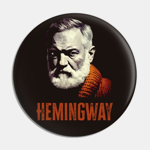 Hemingway Pin by WickedAngel