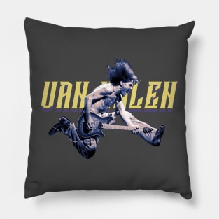 Jumping Val Halen Pillow