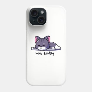 Not Today Cat Phone Case