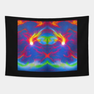 Multicolored Solar Flares 2 Tapestry