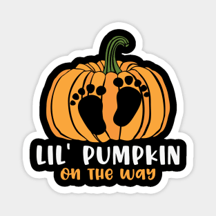 Little Pumpkin on the Way Magnet