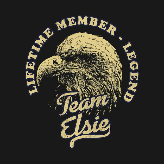 Elsie Name - Lifetime Member Legend - Eagle by Stacy Peters Art