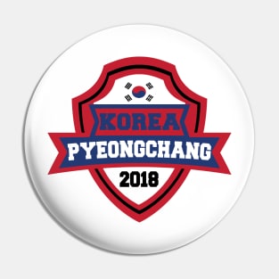 Team Korea Pyeongchang 2018 Pin