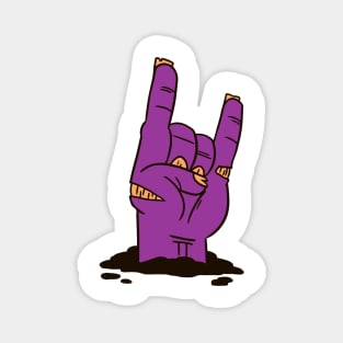 Peace and Love Cartoone Zombie Hand Magnet