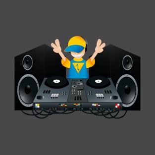 cartoon dj T-Shirt