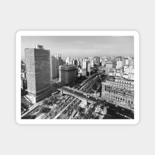 Sao Paulo Brazil Cityscape Magnet