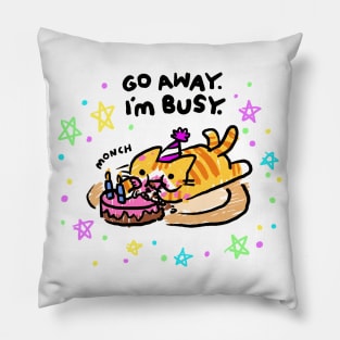 Go Away. Pillow