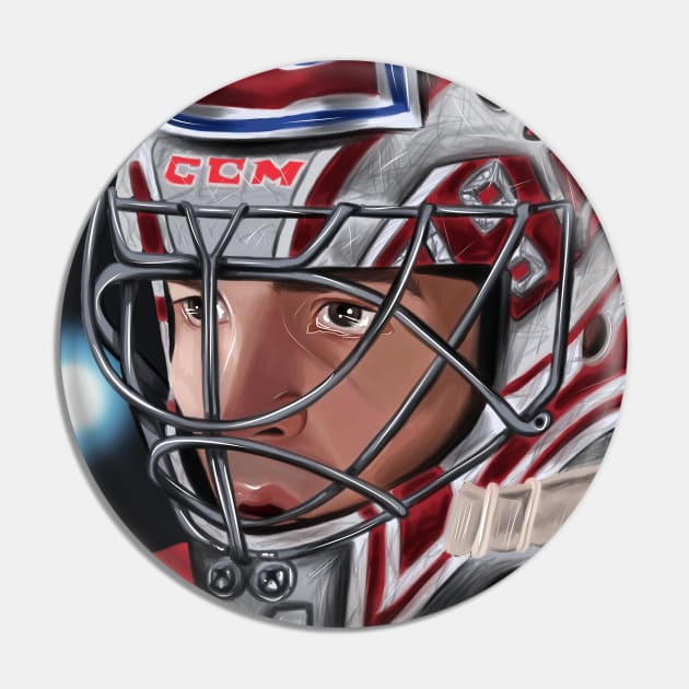 NHL Canadiens Carey Price Pin by OCDVampire