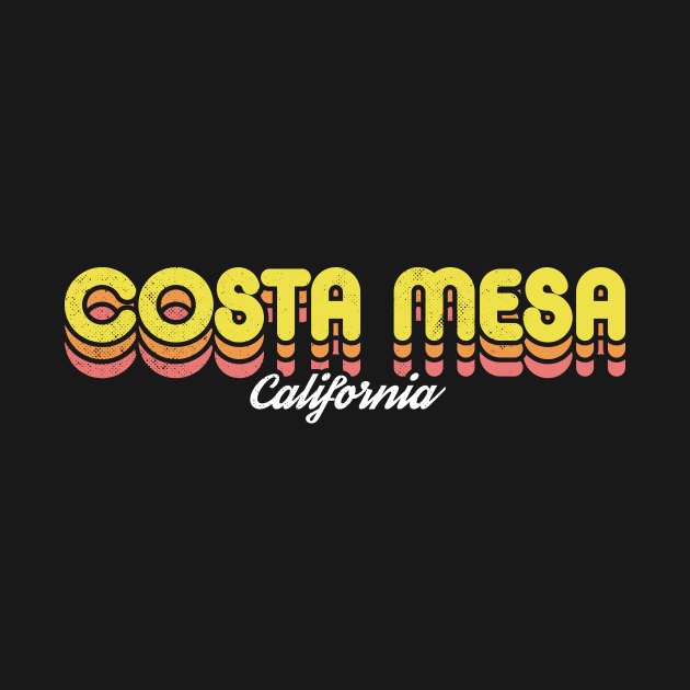 Retro Costa Mesa by rojakdesigns