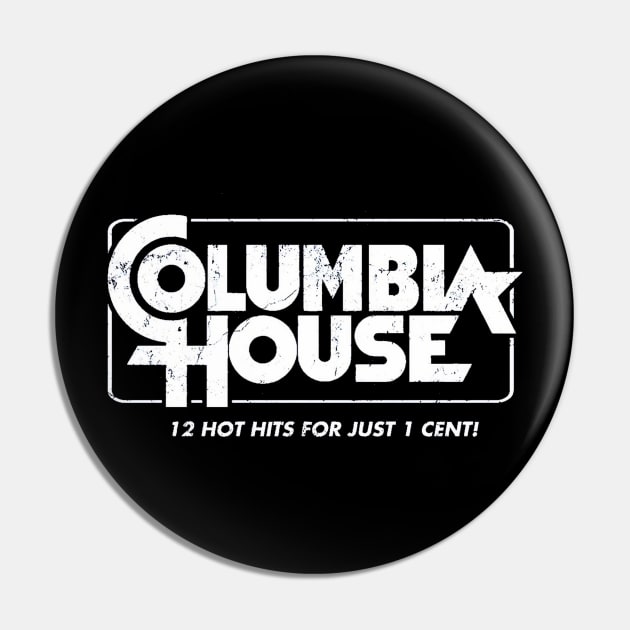 Columbia House Records Music Vintage Retro Pin by Ghost Of A Chance 