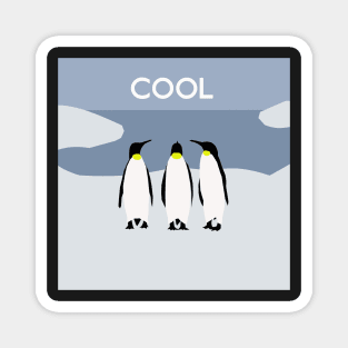 Cool penguins Magnet