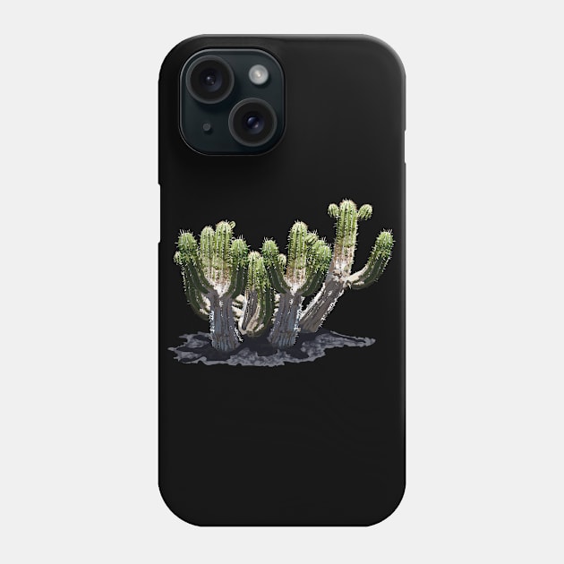 Desert Cactus Phone Case by NerdsbyLeo