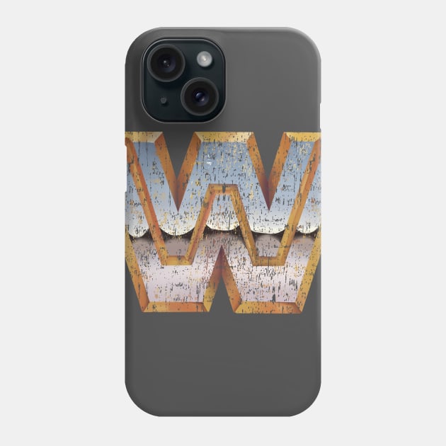 WF Retrowave Chrome 1985 Phone Case by vender