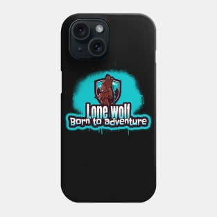 Lone wolf adventure Phone Case