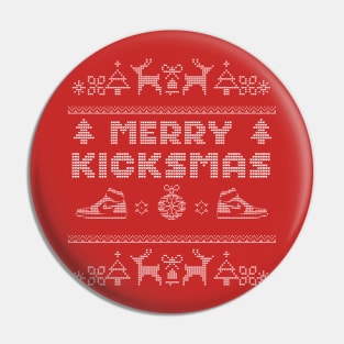 Sneakerhead Christmas- Merry Kicksmas Pin