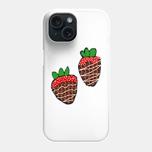 Chocolate Strawberries Phone Case