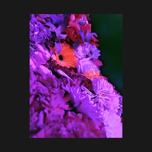 Secret Garden Magic - Black Light Flowers T-Shirt