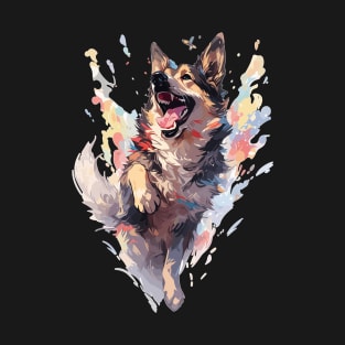Cute Dog German Shepherd Lover T-Shirt