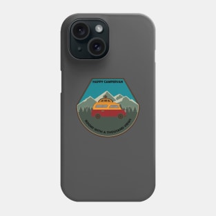 Happy Campervan Design Phone Case