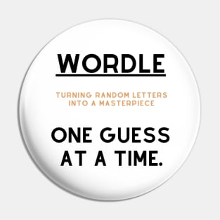 Wordle Pin