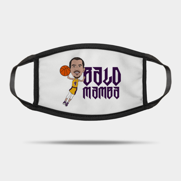 The Bald Mamba - Lakers - Mask | TeePublic