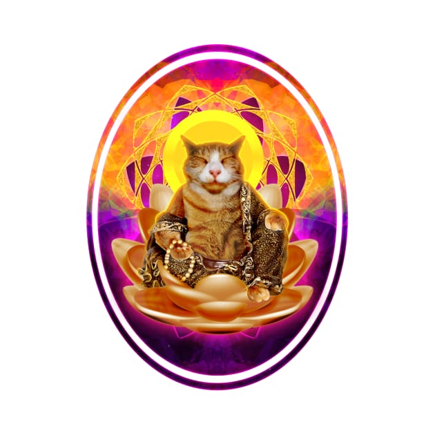 Buddha Kitty by Magmata