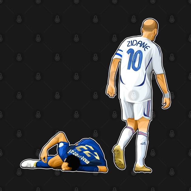 Zidane Hit Materazzi by RunAndGow