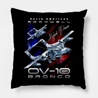 Rockwell OV-10 Bronco Light Attack & Observation Aircraft Pillow