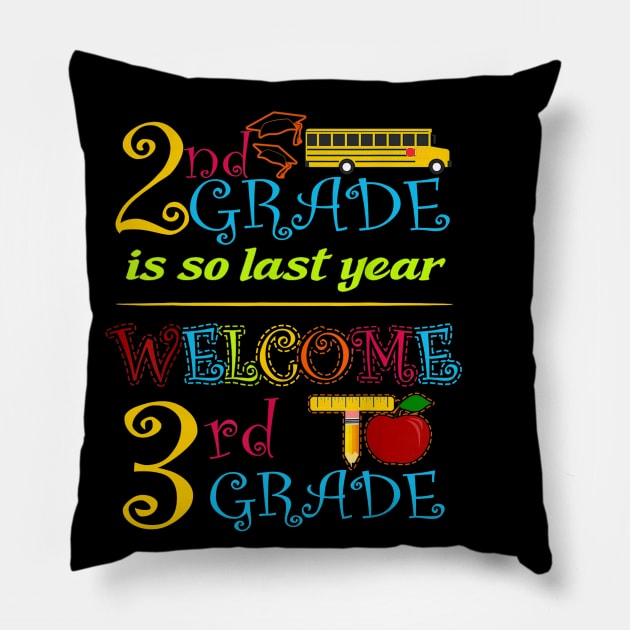 2nd grade is so last year  welcome back to school Cool gift Pillow by FONSbually