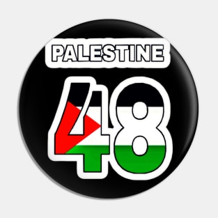 Palestine 48 - Sticker - Front Pin