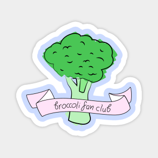 broccoli fan club Magnet