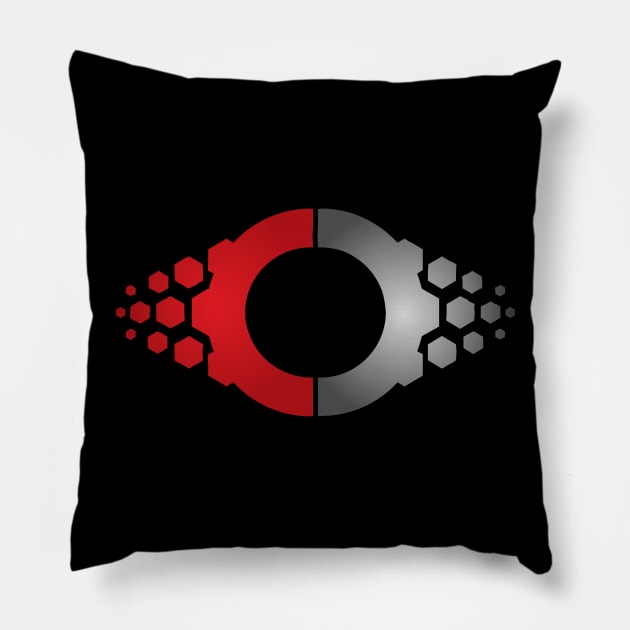 Digital Blast Logo Pillow by Toogoo