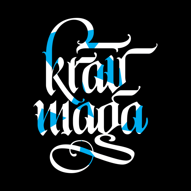 Krav Maga Calligraphy by polliadesign