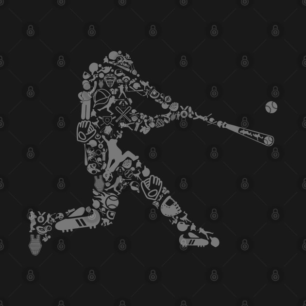 Baseball Mosaic by TambuStore